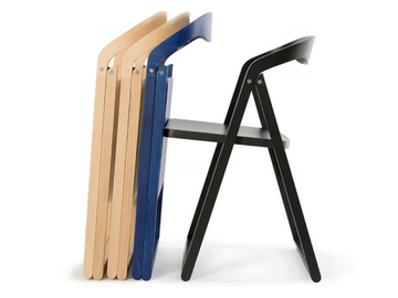 PATAN - Folding beech chair by Zilio A&C - view 3